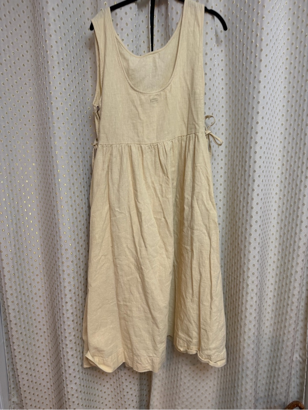Madeline Cotton-Linen Midi Dress - Picture 7 of 7
